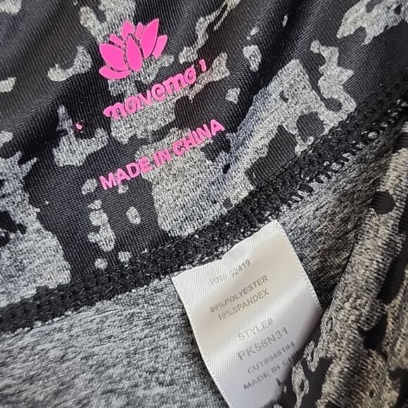 Goth Capri Large Leggings - Picture 4 of 5